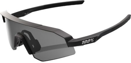 100% SLENDALE Cykelbriller – YOUTH Matte Black – Smoke Lens
