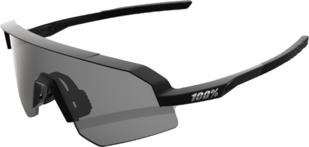 100% SLENDALE SL Cykelbriller – Matte Black – Smoke Lens