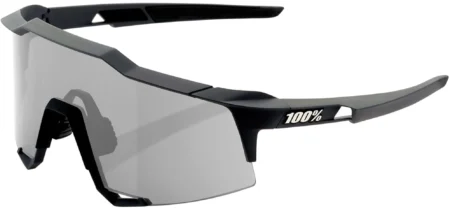 100% SPEEDCRAFT Cykelbriller – Soft Tact Black – Smoke Lens