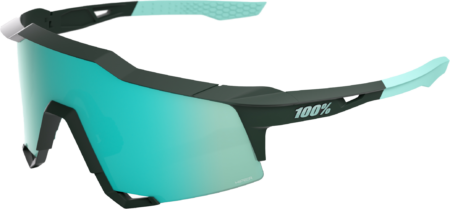 100% SPEEDCRAFT Cykelbriller – Soft Tact Juniper – HiPER Mint Mirror Lens