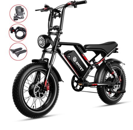 2026 - Elcykel - Ebike - S8 AMYJET 1000W 48V 17.5ah - 45km