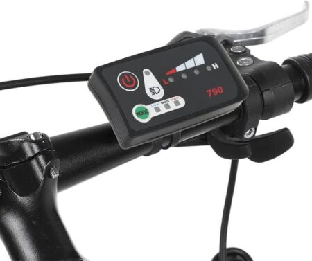 24V elcykel LED display kontrolpanel, 790 LED display til elcykel kontrol (24V)