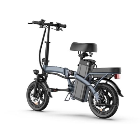 3,757URLIFE F1L 14" foldbar elcykel til voksne og teenagere - 500W motor, 48V aftageligt batteri, 48-64 km rækkevidde, kompakt og let pendler-elcykel