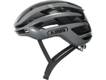 ABUS AirBreaker 2.0 - Cykelhjelm - Graphite Silver - M