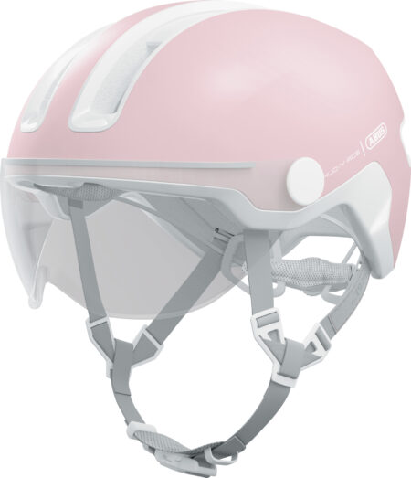 ABUS HUD-Y ACE cykelhjelm LED pure rose