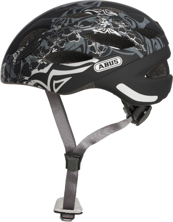 ABUS Lane-U cykelhjelm Maori Silver ABUS Lane-U cykelhjelm Maori Silver