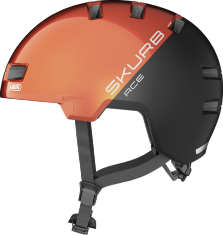 ABUS Skurb Ace Cykelhjelm Goldfish Orange