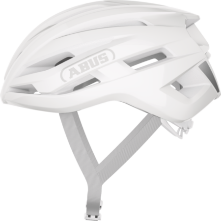 ABUS StormChaser ACE Pure White cykelhjelm - S