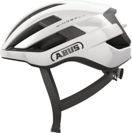 ABUS WingBack Cykelhjelm Shiny White