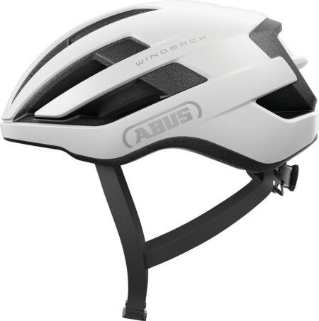 ABUS WingBack cykelhjelm Polar White