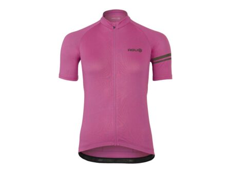 AGU CORE Essential Jersey cykeltrøje korte ærmer electric fuchsia dame