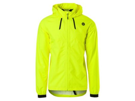AGU Compact Regnjakke - Herre - Neon gul - Str. S