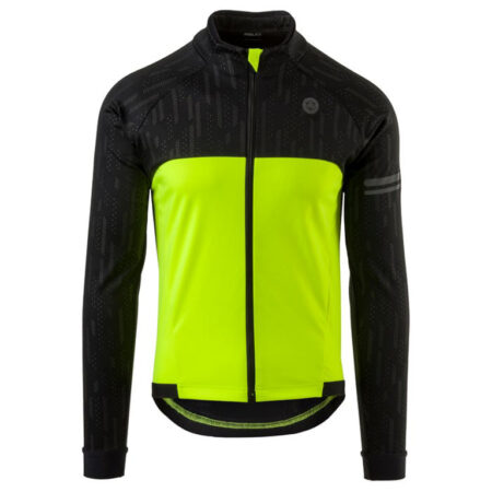 AGU Cykeljakke - Winter - Essential - HI-VIS - Sort/Gul - Str. S