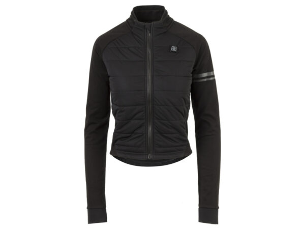 AGU Deep Winter Heated Jacket - Dame cykeljakke med varmezoner - Sort - Str. XS