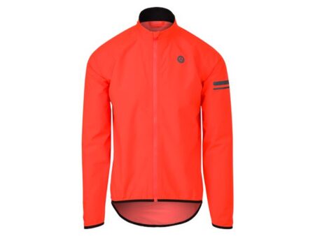 AGU Essential Rain Jacket - Regnjakke - Herre - Safety Red - 3XL