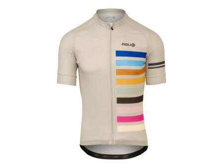AGU Essential Rainbow Jersey - Cykeltrøje - Korte ærmer - Herre - Sustained Grey - Str. M