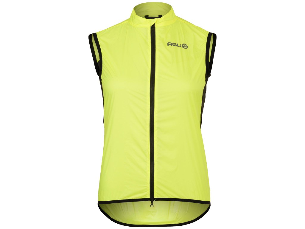 AGU Essential wind cykelvest Hi-Vis neon gul dame AGU Essential wind cykelvest Hi-Vis neon gul dame
