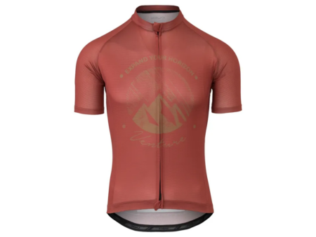 AGU Gravel Venture cykeltrøje korte ærmer red stone herre