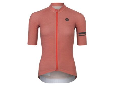 AGU Merino Performance Jersey SS - Cykeltrøje - Korte ærmer - Dame - Nature Brown M