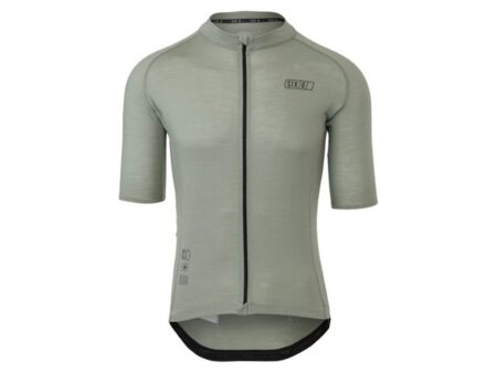 AGU Merino SIX6 - Cykeltrøje - Korte ærmer - Herre - Grøn - Str. 3XL
