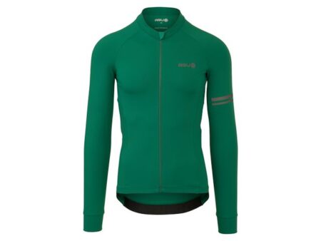 AGU Performance Solid langærmet cykeltrøje mystic green herre