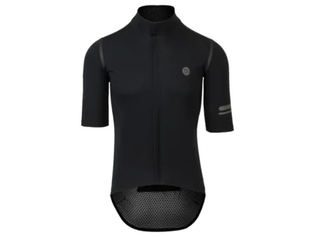 AGU Rain Jersey SS - Cykeltrøje - Korte ærmer - Sort - XXXL