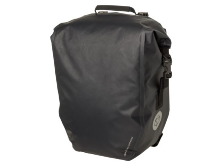 AGU Set Lightweight Single Click'nGo Large cykeltaske sort
