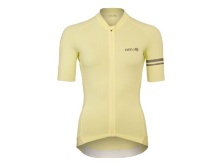 AGU Solid Performance Jersey - Cykeltrøje - Korte ærmer - Dame - Celestal Yellow - Str. S