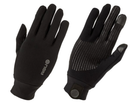 AGU Stretch cykelhandsker sort (Størrelse: Small)