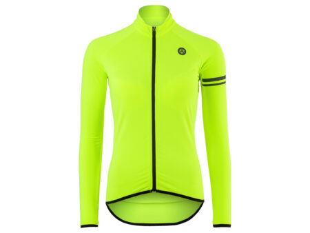 AGU Thermo Essential cykeltrøje lange ærmer HI-VI- gul dame