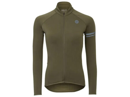 AGU Thermo Jersey Essential - Cykeltrøje - Dame - Army grøn - Str. L