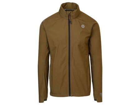 AGU Venture Compact Regnjakke - Herre - Brun - Str. XL