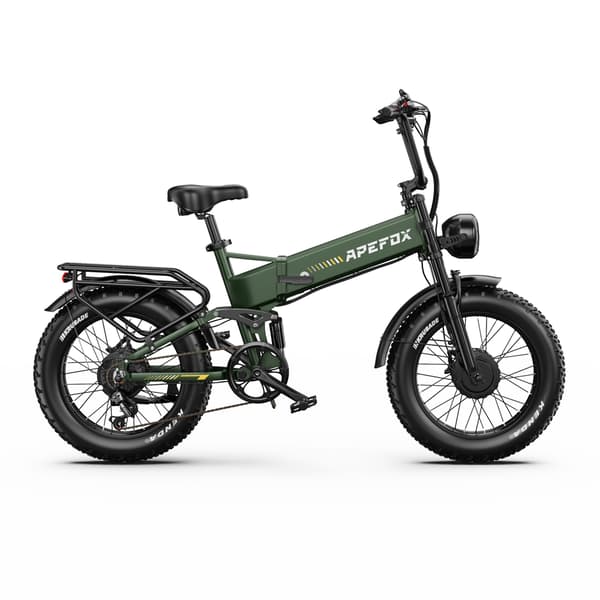 APEFOX RH20 elcykel, 2*750W motorer, 22,5AH batteri, maks. hastighed på 50 km/t, 20*4,0 brede dæk APEFOX RH20 elcykel, 2*750W motorer, 22,5AH batteri, maks. hastighed på 50 km/t, 20*4,0 brede dæk