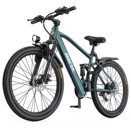 Aairsk GT900 elcykel til voksne - Motor 250W, batteri 36V 13Ah, 26 tommer terrængående dæk - Blå
