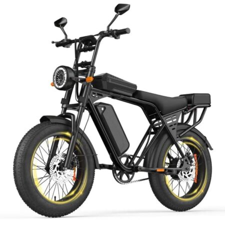 Aairsk X5 Elcykel - 250W Motor - 48V 15Ah Batteri - 20-Tommer Dæk - Maks. Hastighed 25 km/t - Sort