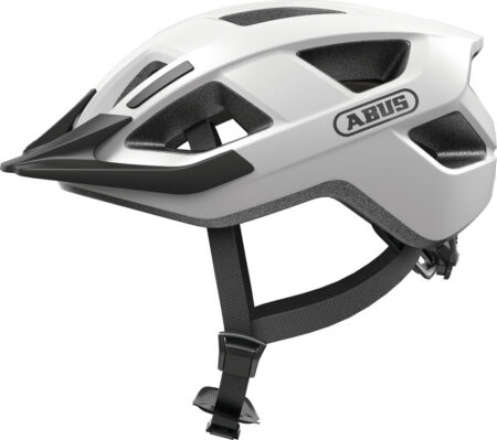Abus Aduro 3.0 LED polar white - cykelhjelm - Small (51-55 cm)