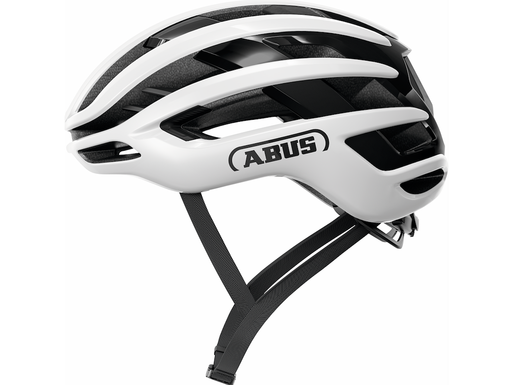 Abus AirBreaker 2.0 cykelhjelm shiny white Abus AirBreaker 2.0 cykelhjelm shiny white