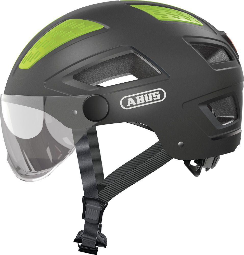 Abus Cykelhjelm Hyban 2.0 Ace, titan - Large (56-61 cm) Abus Cykelhjelm Hyban 2.0 Ace, titan - Large (56-61 cm)