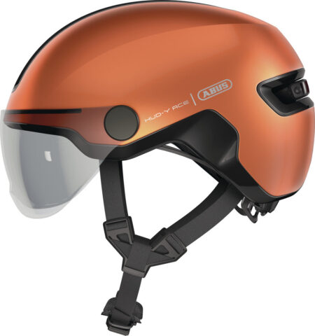 Abus HUD-Y ACE goldfish orange cykelhjelm - Small (51-55 cm)