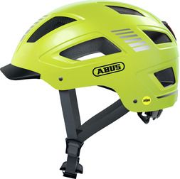 Abus Hyban 2.0 MIPS signal yellow shiny cykelhjelm - Medium (52-58 cm)