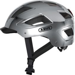 Abus Hyban 2.0 chrome silver - Cykelhjelm - Medium (52-58 cm)