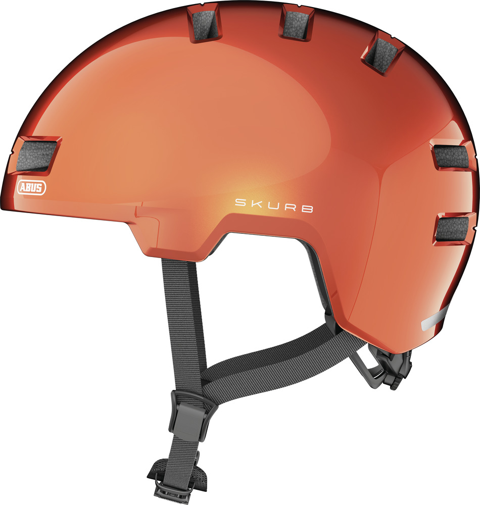 Abus Skurb Cykelhjelm Goldfish Orange Abus Skurb Cykelhjelm Goldfish Orange