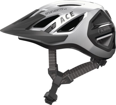 Abus Urban-I 3.0 ACE gleam silver - cykelhjelm - Small (51-55 cm)