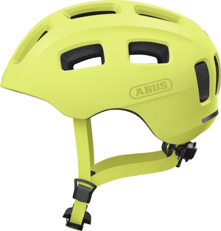 Abus Youn-I 2.0 mono yellow - Cykelhjelm - Small (48-54 cm)