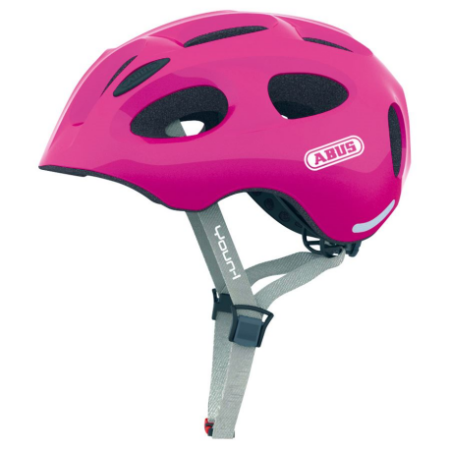 Abus Youn-I cykelhjelm sparkling pink