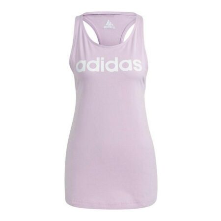 Adidas Essentials Logo tanktop - lavendel - kvinder XS
