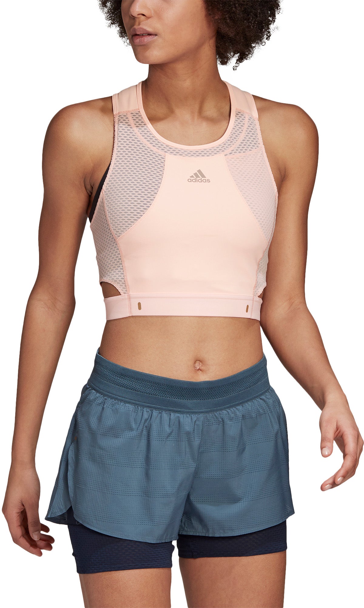 Adidas Heat.rdy Tanktop Dame L Pink Adidas Heat.rdy Tanktop Dame L Pink