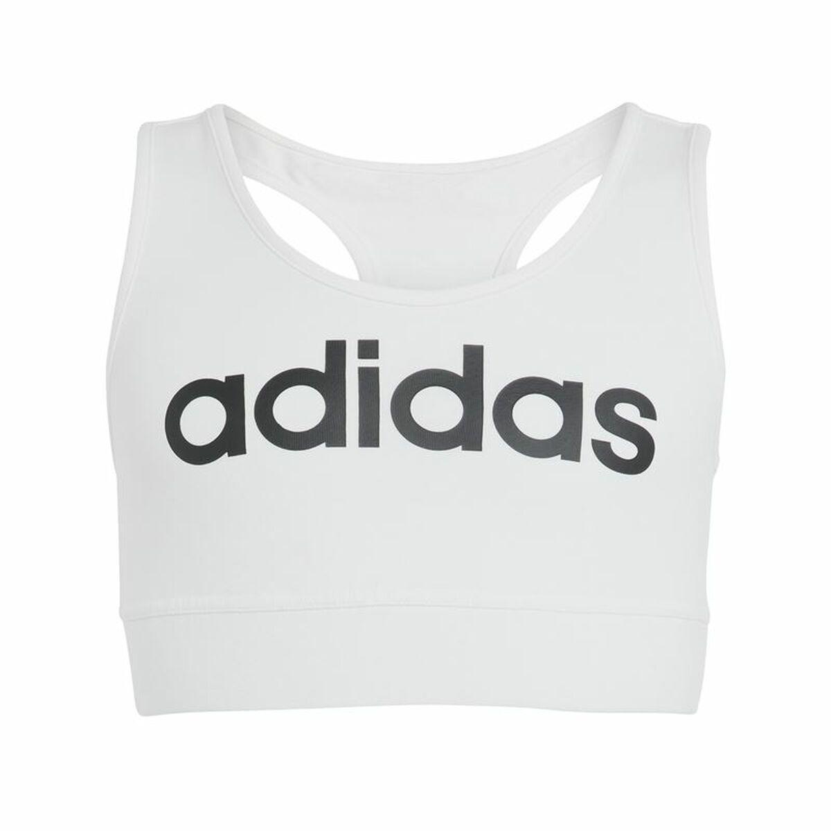 Adidas Linear tanktop til børn - Hvid (9-10 år) Adidas Linear tanktop til børn - Hvid (9-10 år)
