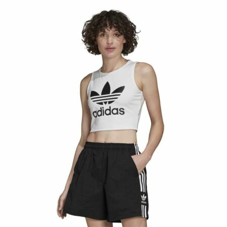 Adidas tanktop uden ærmer til damer - hvid (str. 40)