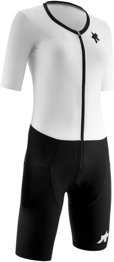 Assos DYORA RSV TRIATOR Speedsuit S11 Triatlondragt Cykeltrøje og Cykelbukser - White Series